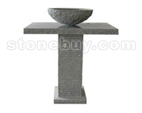 石材台柱盆-套盆 No.8763