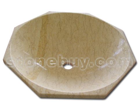 大理石异形洗手盆 No.8082