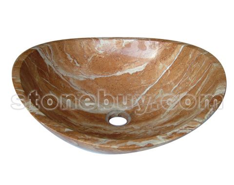 大理石异形洗手盆 No.8413