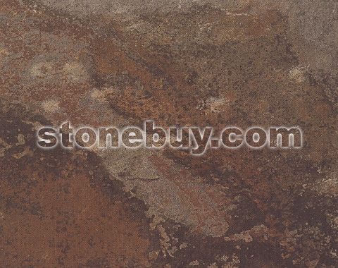 霞云岭锈板石, S1118, Xiayunling Dark Green Slate
