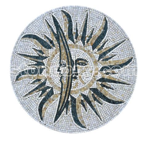 圆形拼花 No.6860