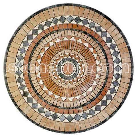 圆形拼花 No.6879