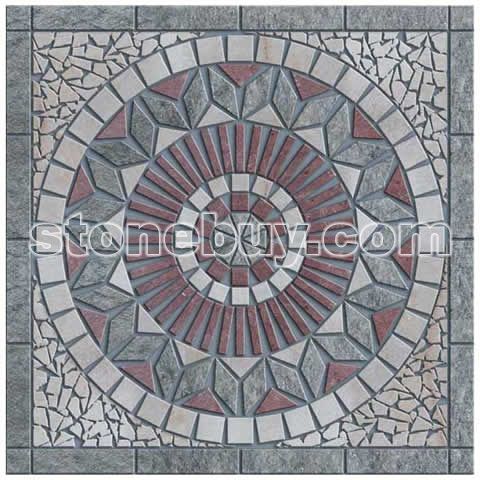 方形拼花 No.6837