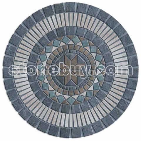 圆形拼花 No.6841