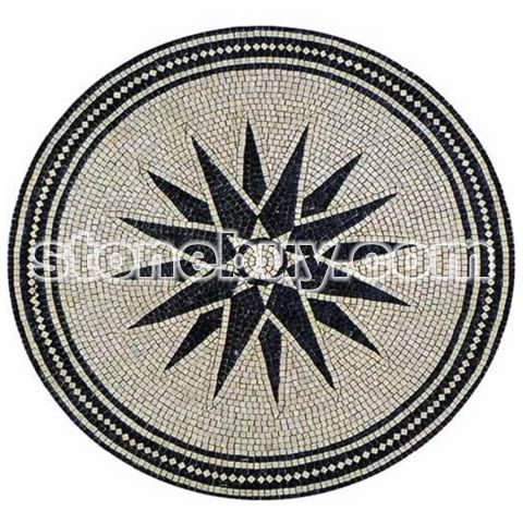 圆形拼花 No.6644
