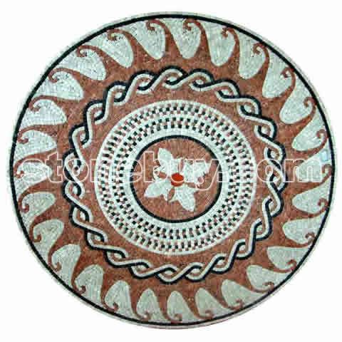 圆形拼花 No.6716