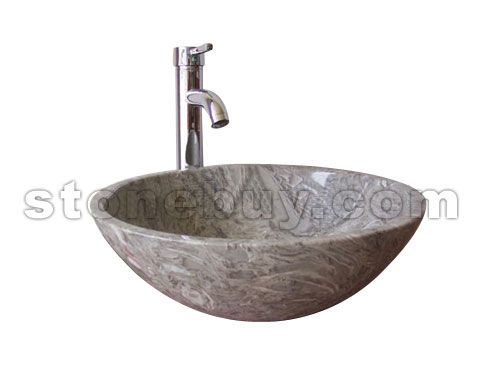 大理石圆盆 No.11727