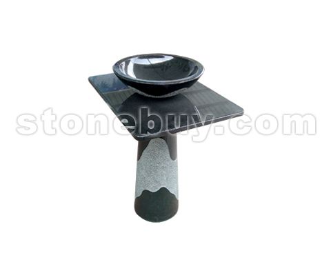 石材台柱盆-套盆 No.11313