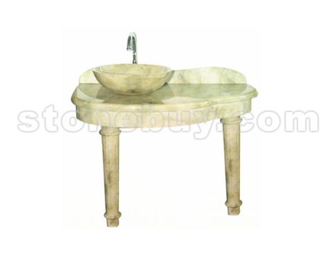 石材台柱盆-套盆 No.11308