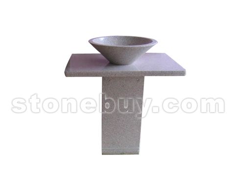石材台柱盆-套盆 No.11302