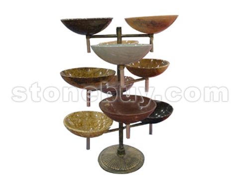 大理石圆盆 No.11323