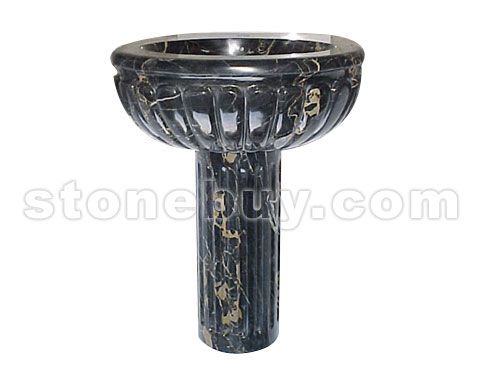 石材台柱盆-套盆 No.11462