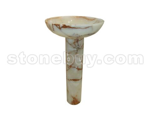 石材台柱盆-套盆 No.11438