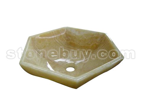 大理石异形洗手盆 No.10457