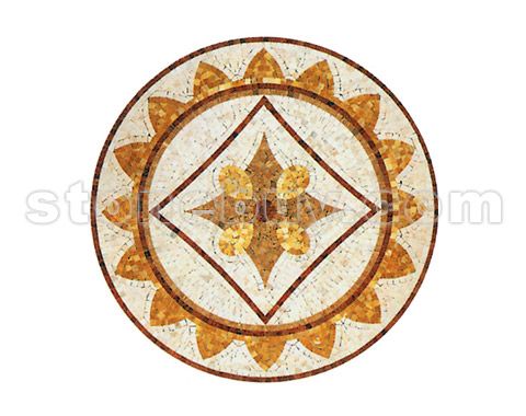 圆形拼花 No.13518