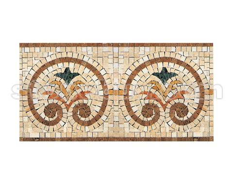 长方形拼花 No.13519