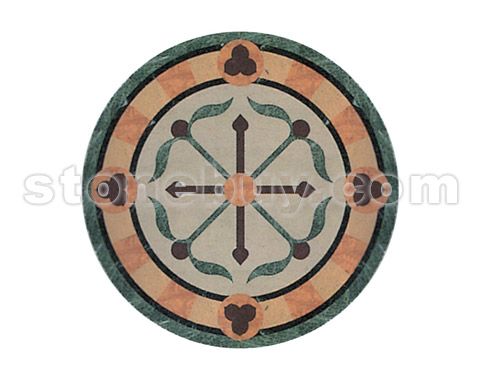 圆形拼花 No.13512