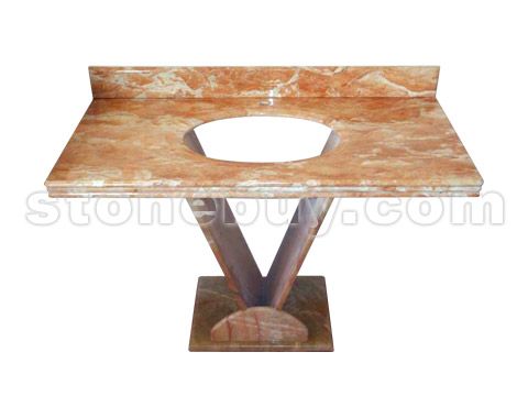 石材台柱盆-套盆 No.13762