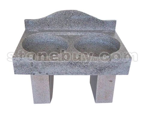 石材台柱盆-套盆 No.13275