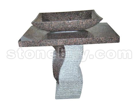 石材台柱盆-套盆 No.13274