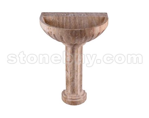 石材台柱盆-套盆 No.12603