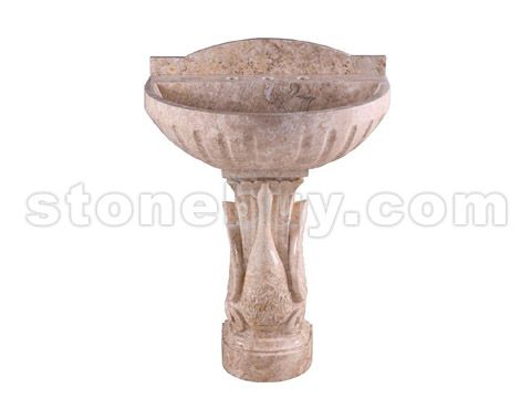 石材台柱盆-套盆 No.12602