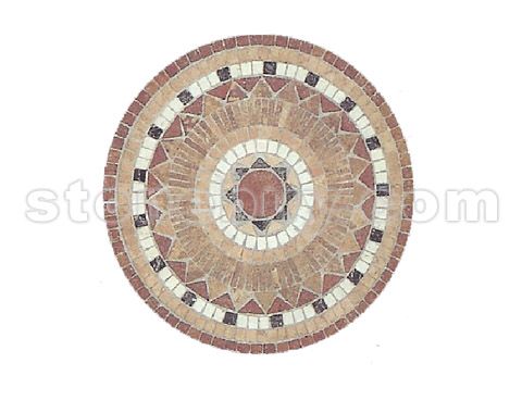 圆形拼花 No.12633