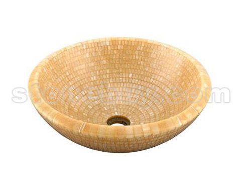 大理石圆盆 No.12583