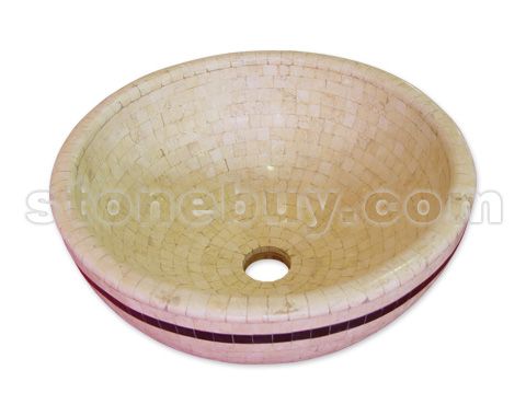 大理石圆盆 No.12065