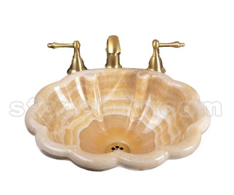 大理石异形洗手盆 No.7892