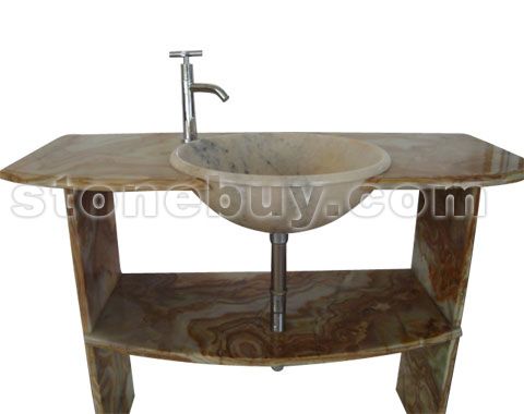 石材台柱盆-套盆 No.7917