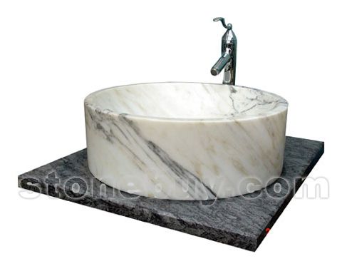大理石异形洗手盆 No.7928