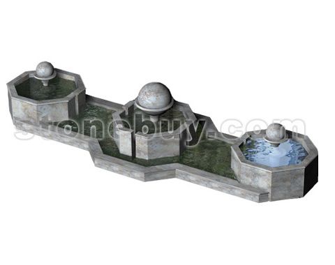 喷泉景观 No.7290