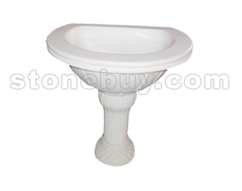 石材台柱盆-套盆 No.9756