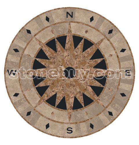 圆形拼花 No.3860