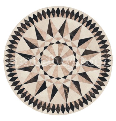 圆形拼花 No.3873