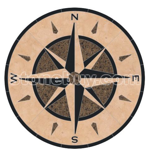 圆形拼花 No.3891