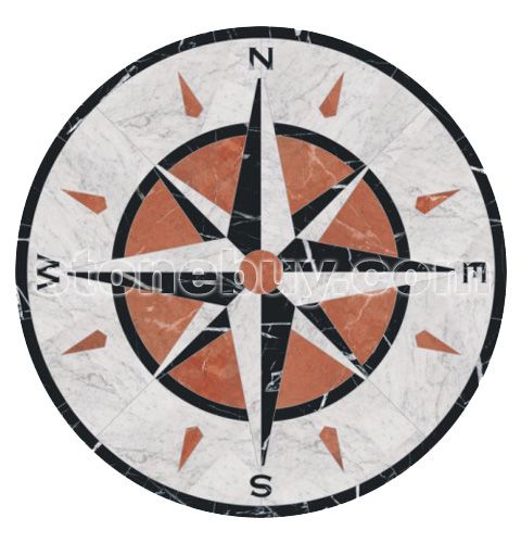 圆形拼花 No.3899