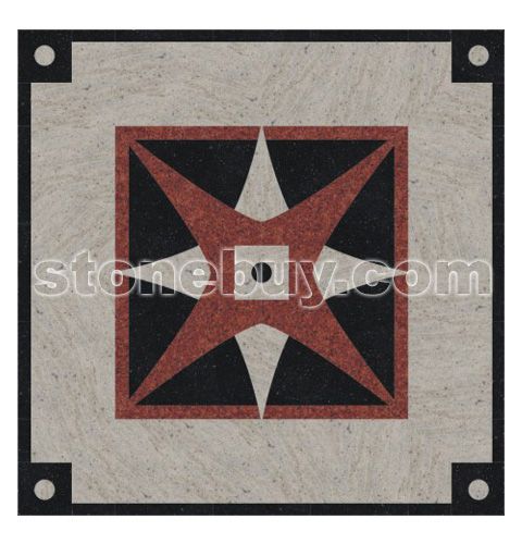 方形拼花 No.3687