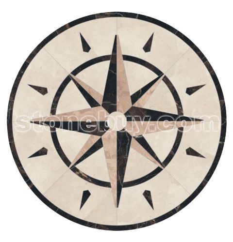 圆形拼花 No.3658