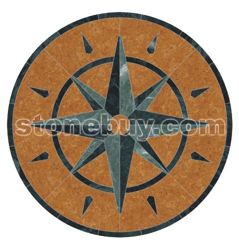 圆形拼花 No.3652