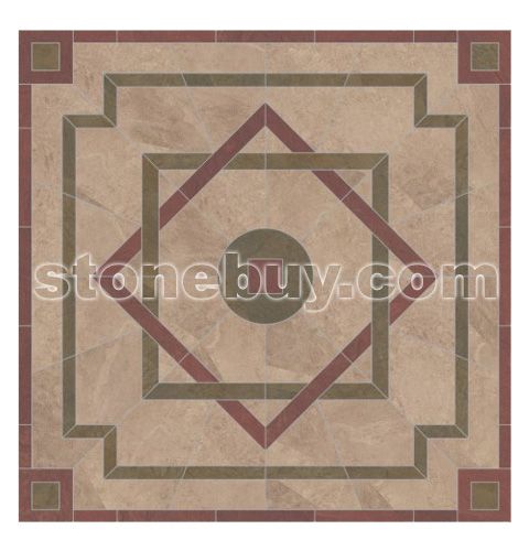 方形拼花 No.3697