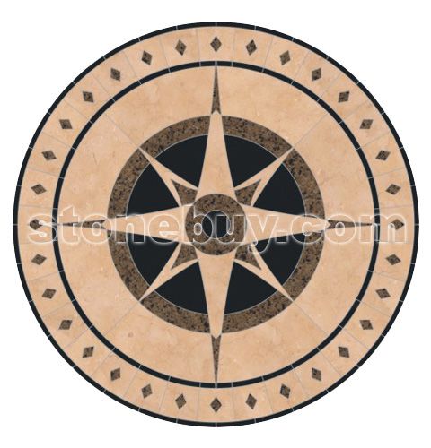 圆形拼花 No.3626