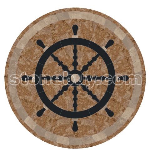 圆形拼花 No.3572