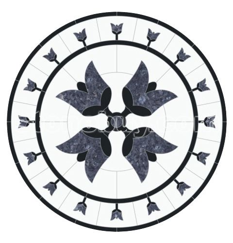 圆形拼花 No.3532