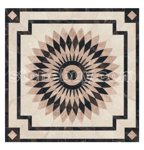 方形拼花 No.3754