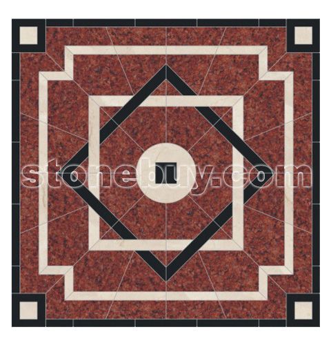 方形拼花 No.3700