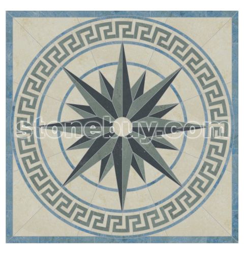 方形拼花 No.3917