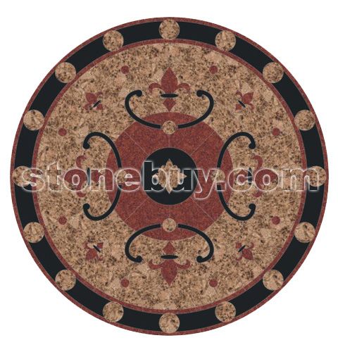 圆形拼花 No.3979