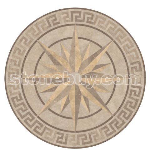 圆形拼花 No.3936